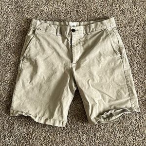 GAP shorts. 33 waist. 10” inseam shorts.